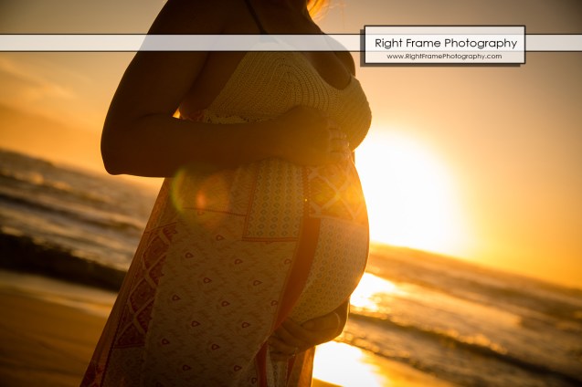 Affordable Maternity Photography Oahu Papailoa Beach