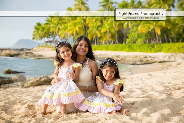 Sunset Family Photography in Ko'Olina Oahu Hawaii