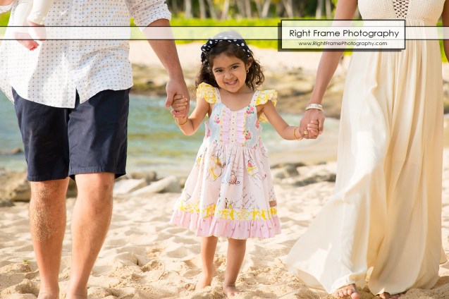 Sunset Family Photography in Ko'Olina Oahu Hawaii