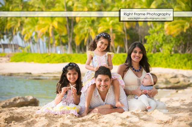 Sunset Family Photography in Ko'Olina Oahu Hawaii