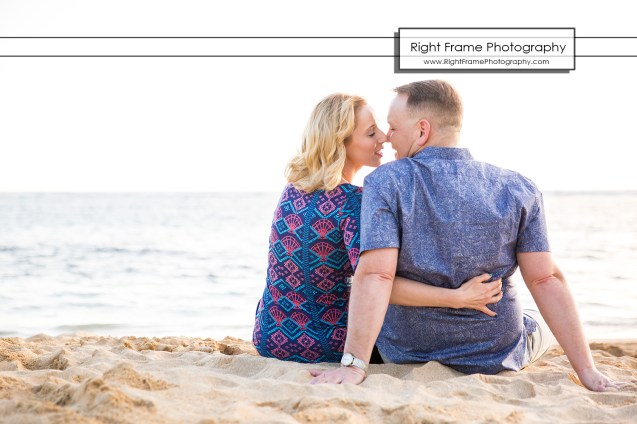 Sunset Engagement Photo Session on Waikiki Beach