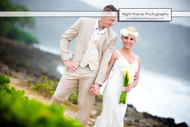Turtle Bay Hotel Hawaii Beach Wedding