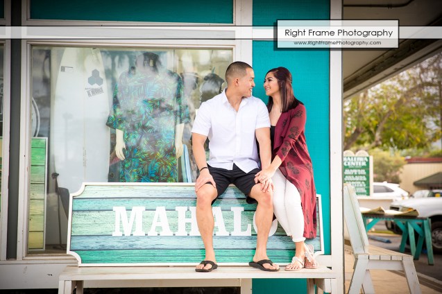 Engagement Photos in Haleiwa North Shore Oahu