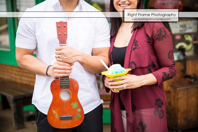 Engagement Photos in Haleiwa North Shore Oahu