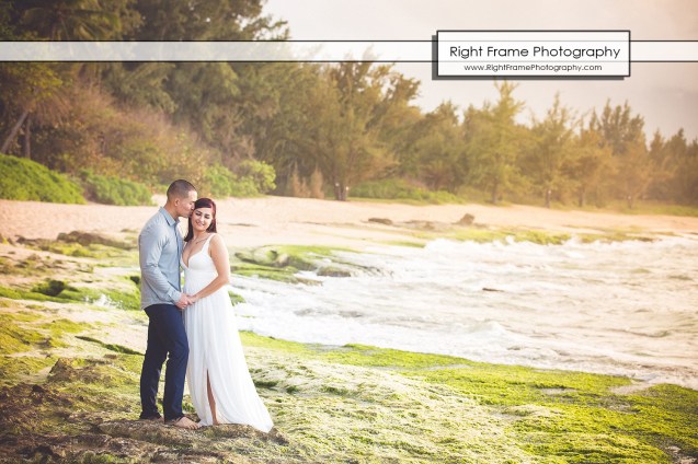 Engagement Photos in Haleiwa North Shore Oahu