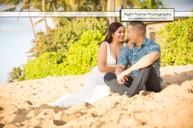 Engagement Photos in Haleiwa North Shore Oahu