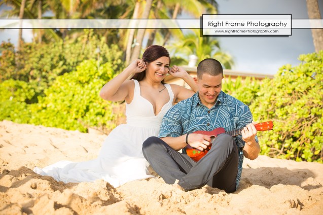 Engagement Photos in Haleiwa North Shore Oahu