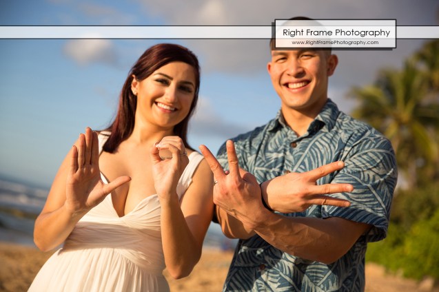 Engagement Photos in Haleiwa North Shore Oahu
