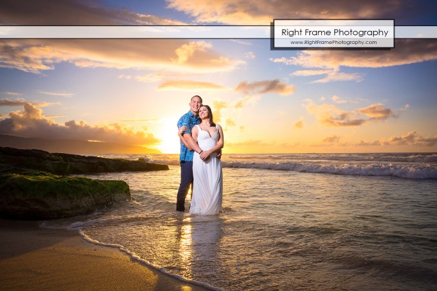 Engagement Photos in Haleiwa North Shore Oahu