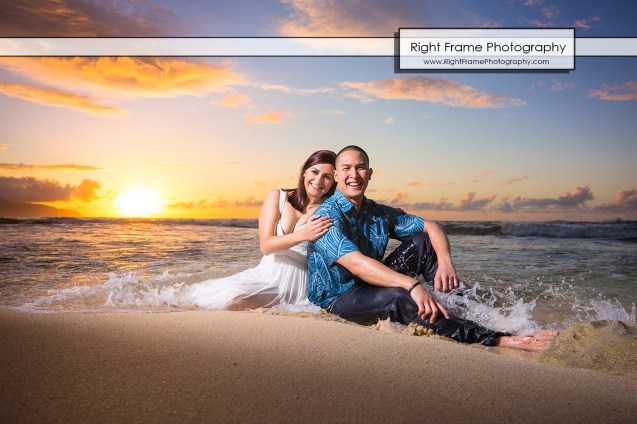 Engagement Photos in Haleiwa North Shore Oahu