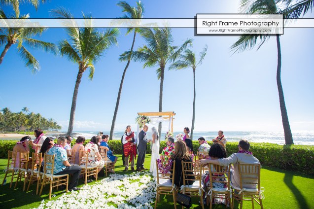 Wedding in Paradise Cove Hawaii - The Point Ko'Olina Beach Weddings