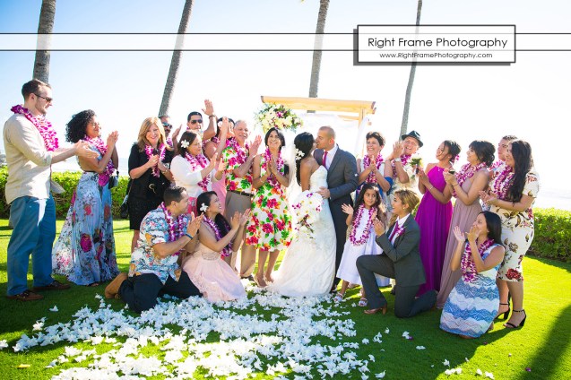 Wedding in Paradise Cove Hawaii - The Point Ko'Olina Beach Weddings