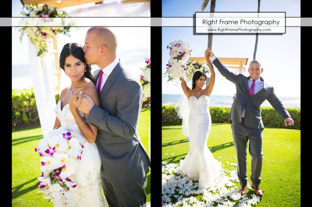 Wedding in Paradise Cove Hawaii - The Point Ko'Olina Beach Weddings