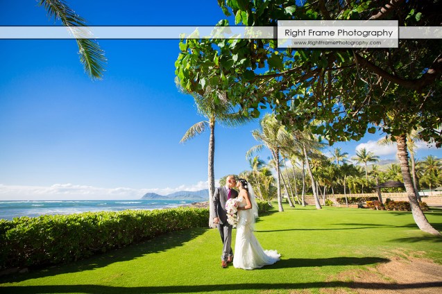 Wedding in Paradise Cove Hawaii - The Point Ko'Olina Beach Weddings