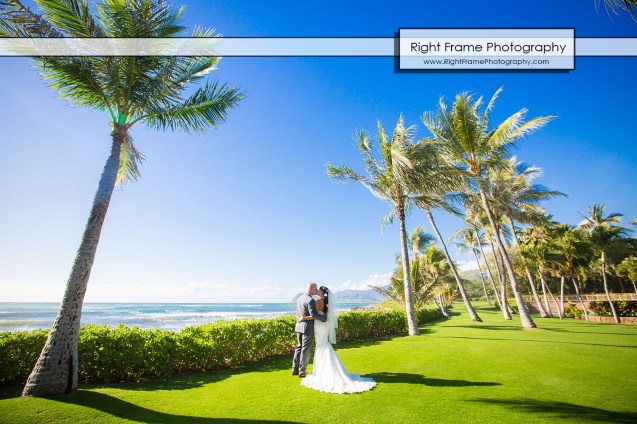 Wedding in Paradise Cove Hawaii - The Point Ko'Olina Beach Weddings