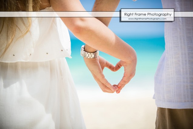 Bellows Beach Engagement Photos Hawaii