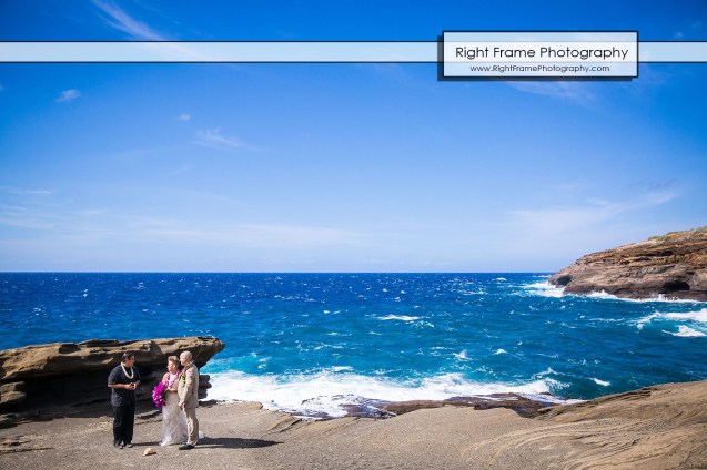 HEAVEN's POINT Lanai Lookout Wedding Hawaii Oahu