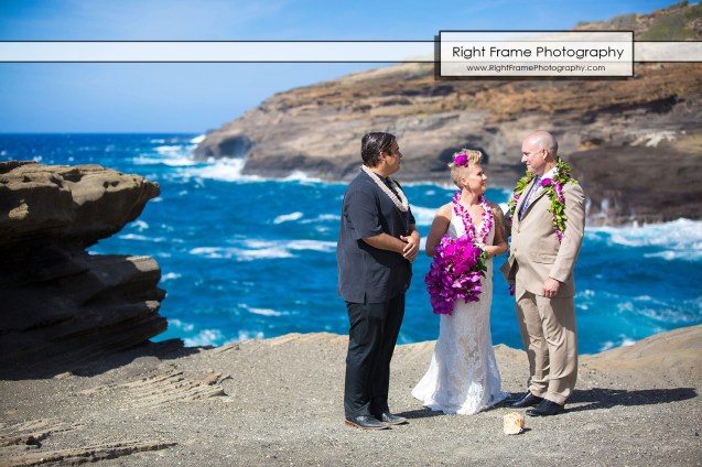 HEAVEN's POINT Lanai Lookout Wedding Hawaii Oahu