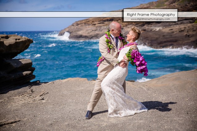 HEAVEN's POINT Lanai Lookout Wedding Hawaii Oahu