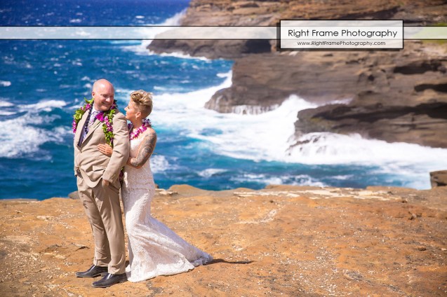 HEAVEN's POINT Lanai Lookout Wedding Hawaii Oahu