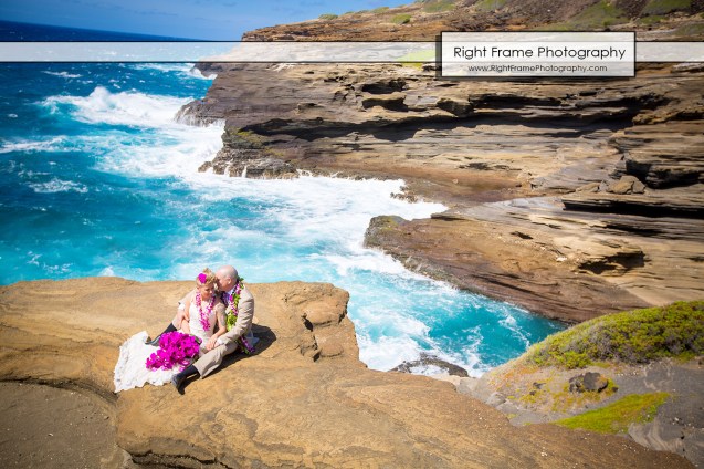 HEAVEN's POINT Lanai Lookout Wedding Hawaii Oahu