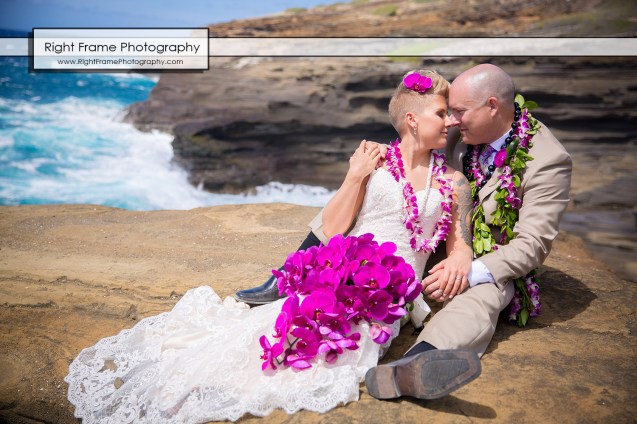 HEAVEN's POINT Lanai Lookout Wedding Hawaii Oahu