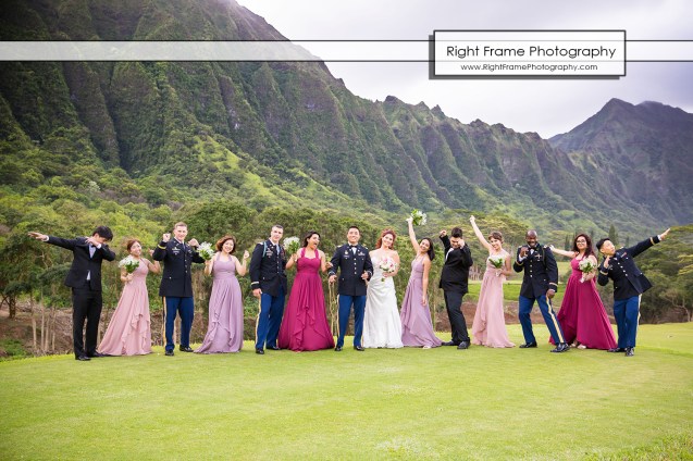 Wedding at KO'OLAU BALLROOMS Oahu Hawaii