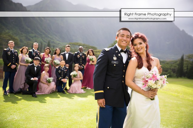 Wedding at KO'OLAU BALLROOMS Oahu Hawaii