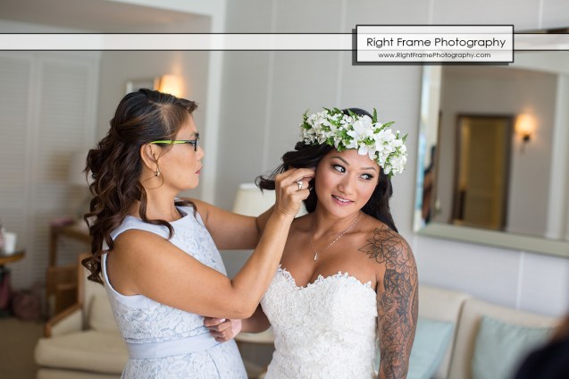 Waikiki Wedding at the Halekulani Hotel Hau Terrace