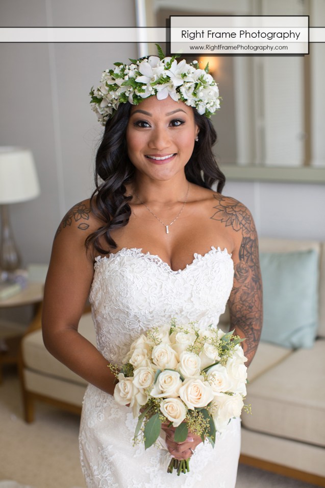Waikiki Wedding at the Halekulani Hotel Hau Terrace
