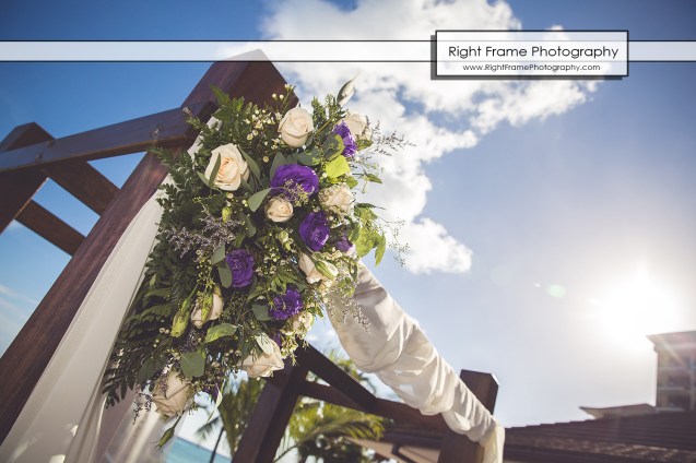 Waikiki Wedding at the Halekulani Hotel Hau Terrace