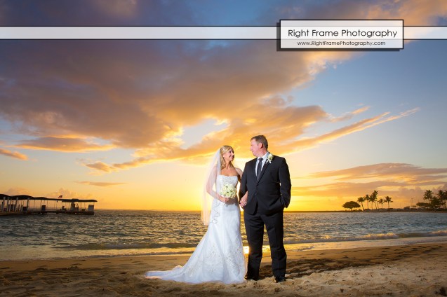 Hawaii Wedding in Akala Chapel Hilton Hawaiian Village