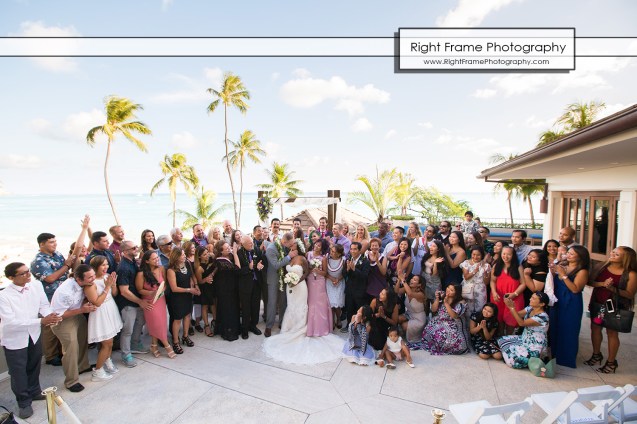 Waikiki Wedding at the Halekulani Hotel Hau Terrace