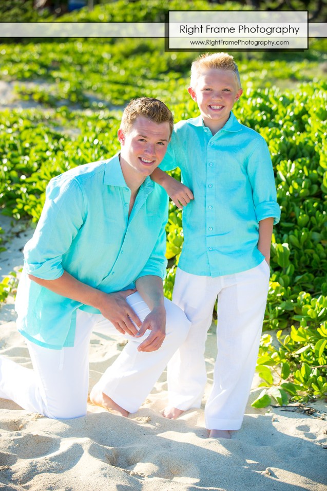 Affordable Sunset Family Pictures near Marriott's Ko Olina Beach Club