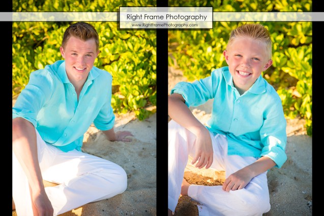 Affordable Sunset Family Pictures near Marriott's Ko Olina Beach Club