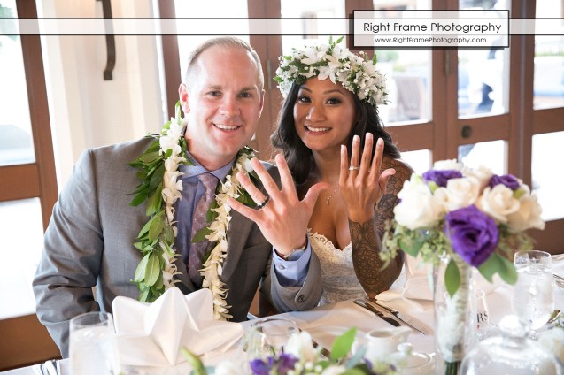 Waikiki Wedding at the Halekulani Hotel Hau Terrace