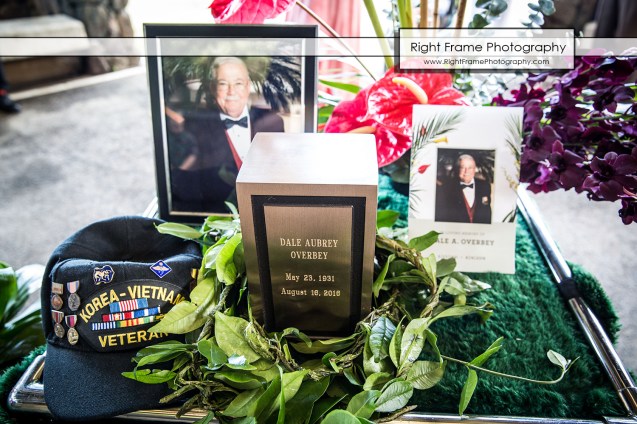 Funeral Ceremony Memorial Services Photography Oahu Hawaii