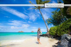 Hawaii Senior Pictures - LANIKAI BEACH