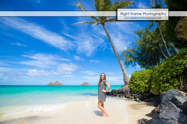 Hawaii Senior Pictures - LANIKAI BEACH