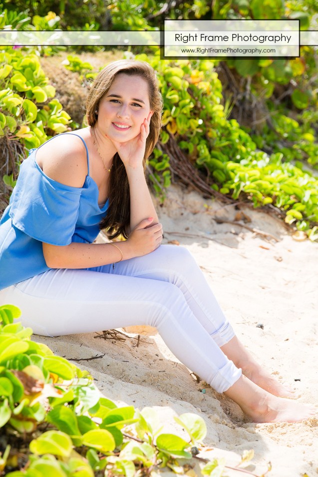 Hawaii Senior Pictures - LANIKAI BEACH