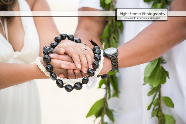Hawaii Vow Renewal Ceremony Photography Waimanalo Beach Oahu