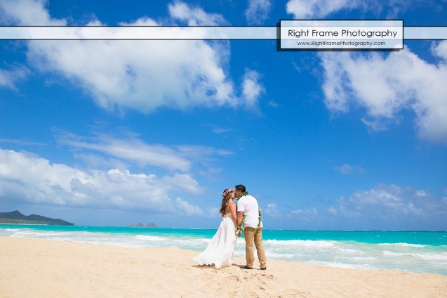 Hawaii Vow Renewal Ceremony Photography Waimanalo Beach Oahu