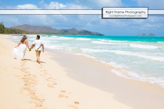 Hawaii Vow Renewal Ceremony Photography Waimanalo Beach Oahu