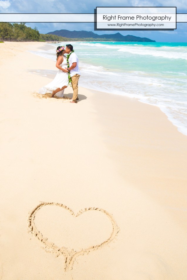 Hawaii Vow Renewal Ceremony Photography Waimanalo Beach Oahu