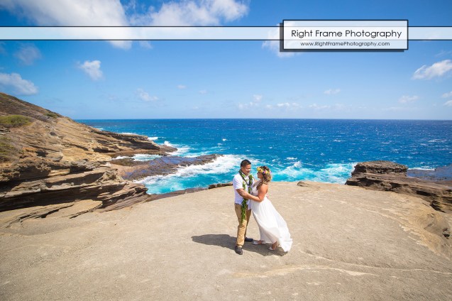 Hawaii Vow Renewal Ceremony Photography Waimanalo Beach Oahu