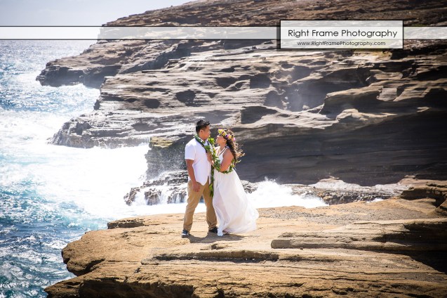 Hawaii Vow Renewal Ceremony Photography Waimanalo Beach Oahu