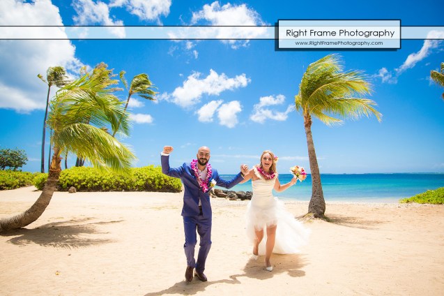 _ślub na Hawajach plener ślubny za granicą Hawaje