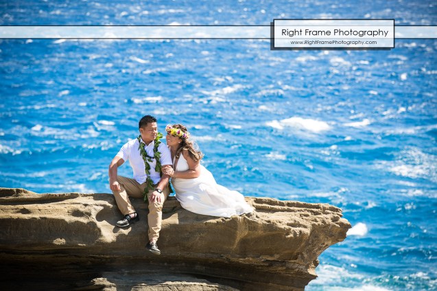 Hawaii Vow Renewal Ceremony Photography Waimanalo Beach Oahu