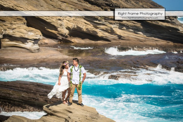 Hawaii Vow Renewal Ceremony Photography Waimanalo Beach Oahu