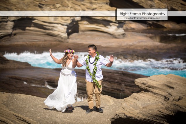 Hawaii Vow Renewal Ceremony Photography Waimanalo Beach Oahu